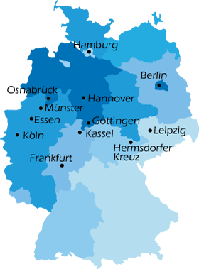 Deutschlandkarte Deutschlandkarte